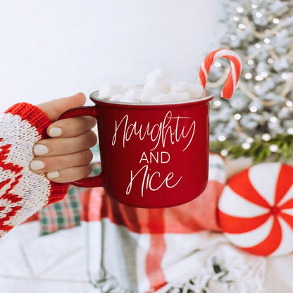 Gia Roma Coffee Mug, Naughty &amp; Nice Mug