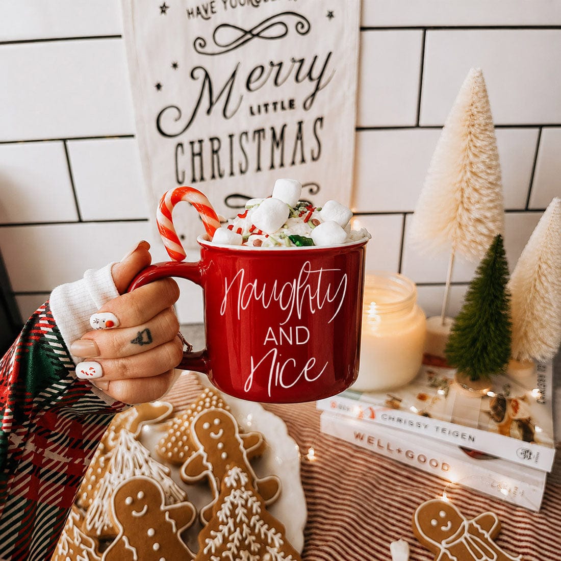Gia Roma Coffee Mug, Naughty &amp; Nice Mug