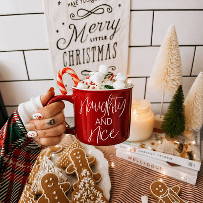 Gia Roma Coffee Mug, Naughty &amp; Nice Mug