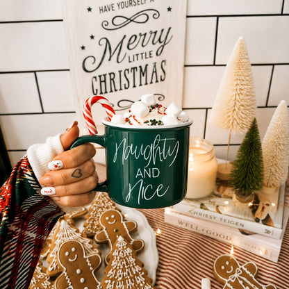 Gia Roma Coffee Mug, Naughty &amp; Nice Mug