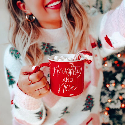 Gia Roma Coffee Mug, Naughty &amp; Nice Mug