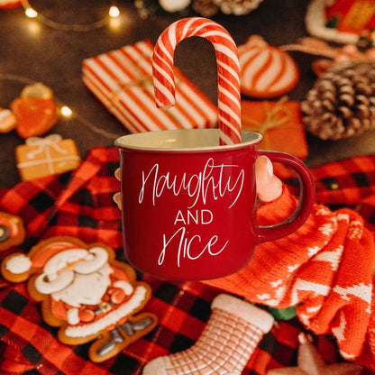 Gia Roma Coffee Mug, Naughty &amp; Nice Mug