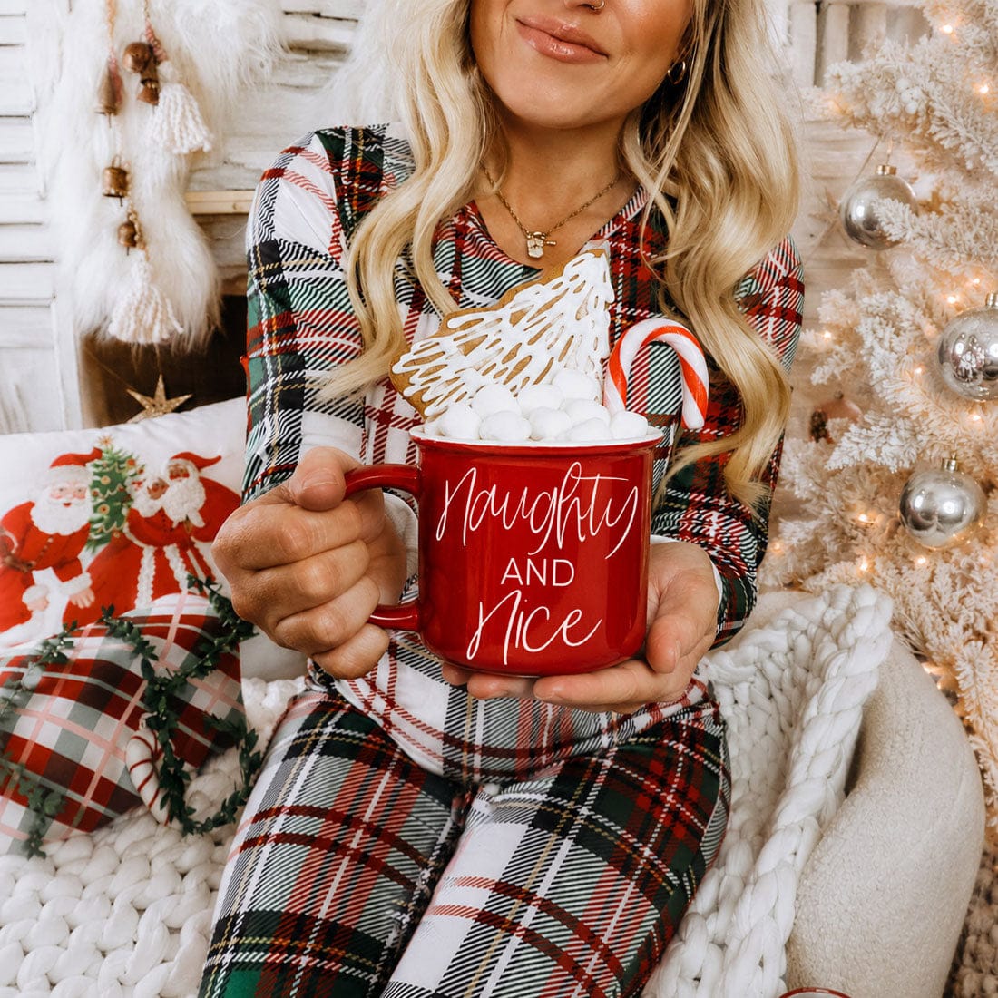 Gia Roma Coffee Mug, Naughty &amp; Nice Mug