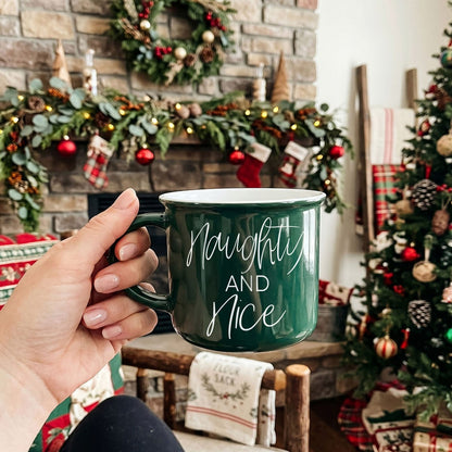 Gia Roma Coffee Mug, Naughty &amp; Nice Mug