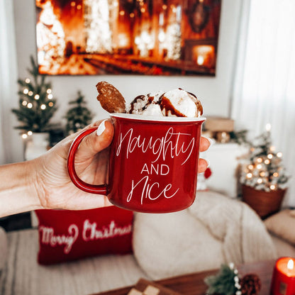 Gia Roma Coffee Mug, Naughty &amp; Nice Mug
