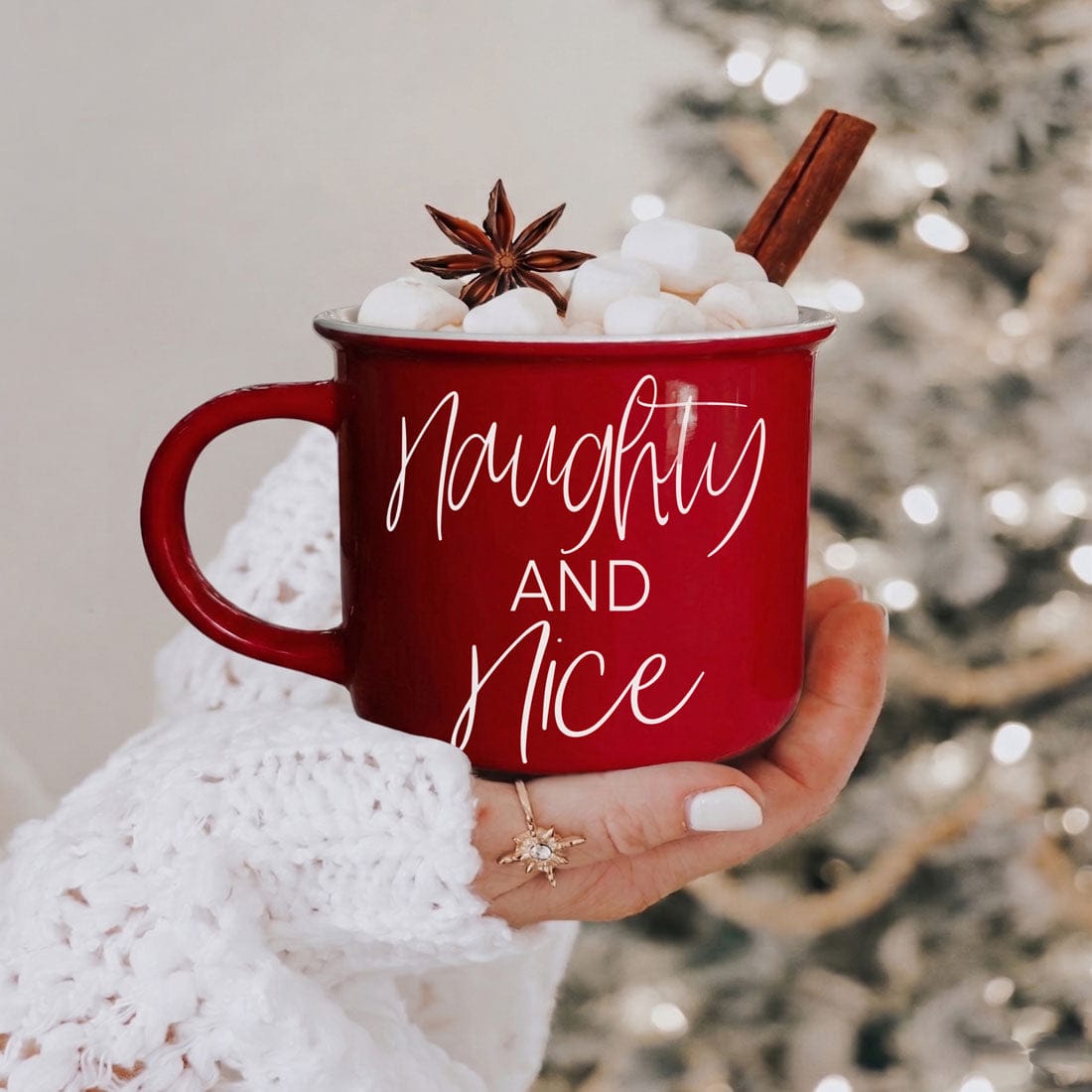 Gia Roma Coffee Mug, Naughty &amp; Nice Mug