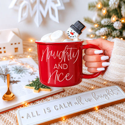 Gia Roma Coffee Mug, Naughty &amp; Nice Mug