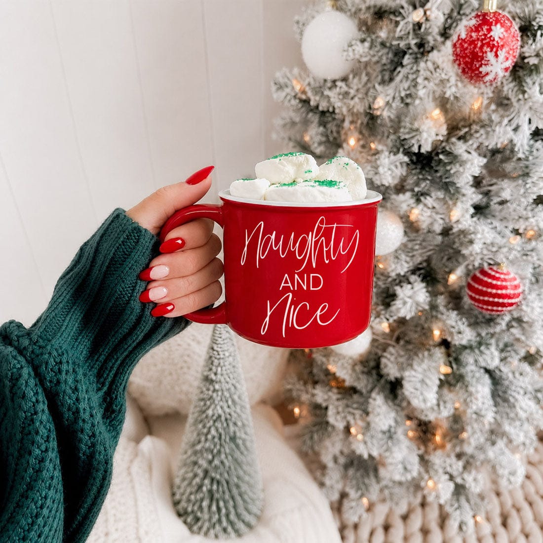 Gia Roma Coffee Mug, Naughty &amp; Nice Mug