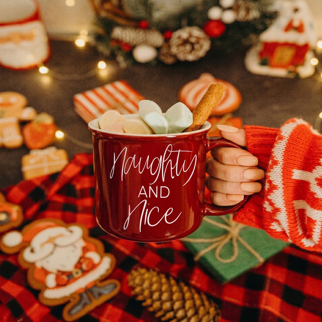 Gia Roma Coffee Mug, Naughty &amp; Nice Mug