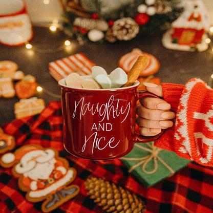Gia Roma Coffee Mug, Naughty &amp; Nice Mug