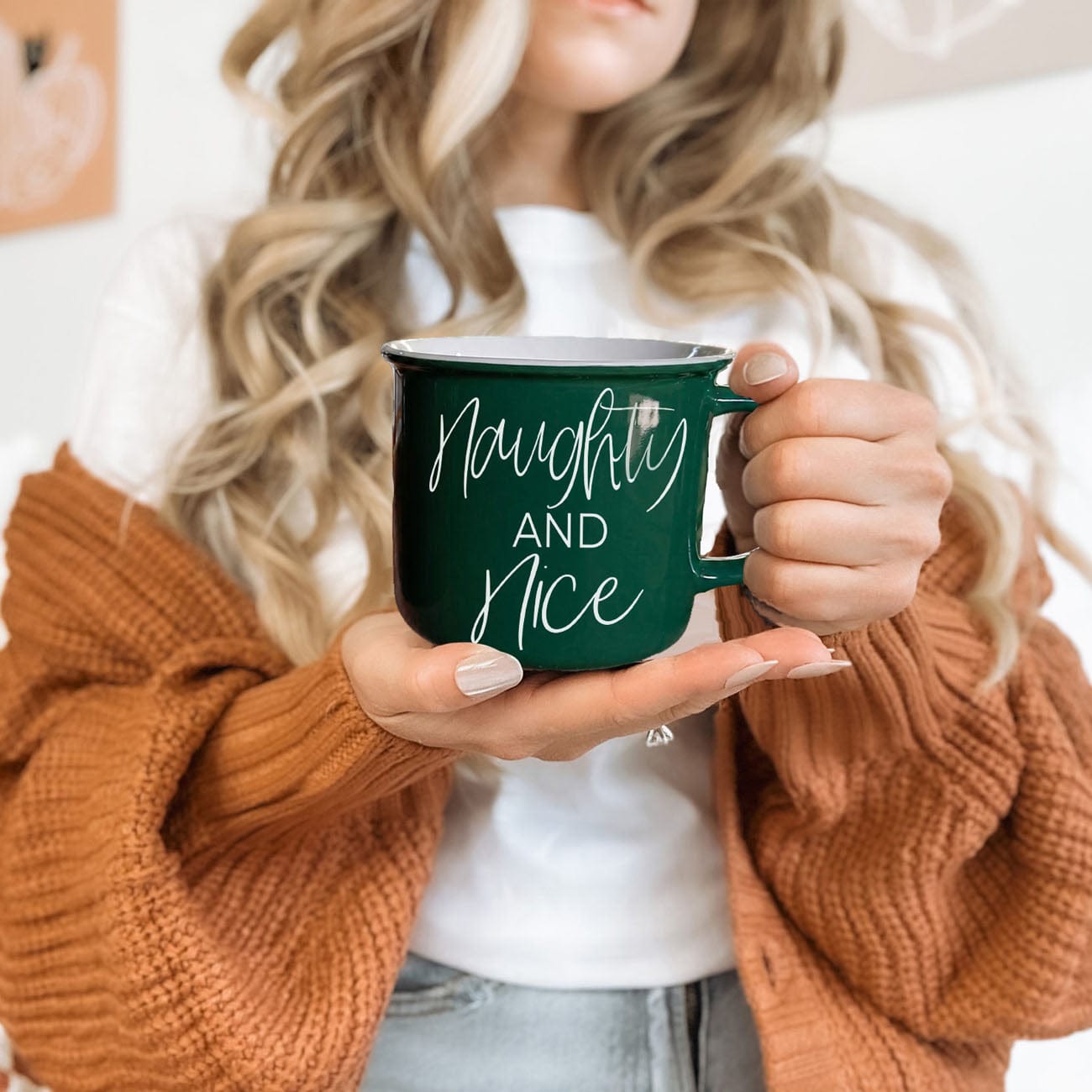 Gia Roma Coffee Mug, Naughty &amp; Nice Mug