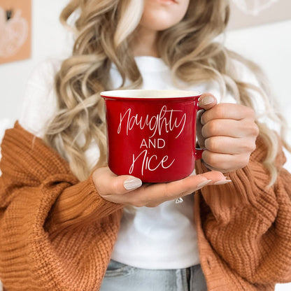 Gia Roma Coffee Mug, Naughty &amp; Nice Mug