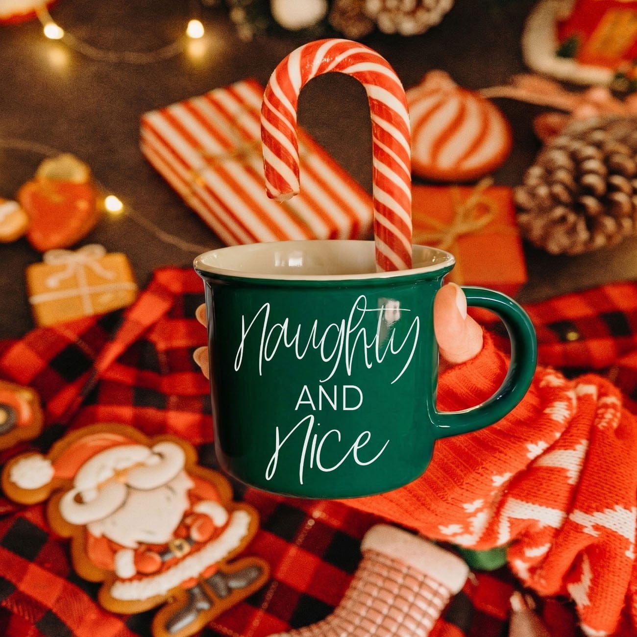 Gia Roma Coffee Mug, Naughty &amp; Nice Mug