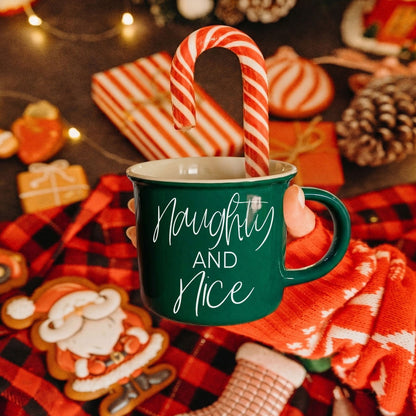 Gia Roma Coffee Mug, Naughty &amp; Nice Mug
