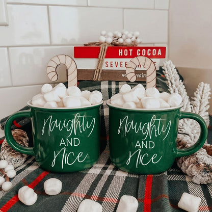 Gia Roma Coffee Mug, Naughty &amp; Nice Mug