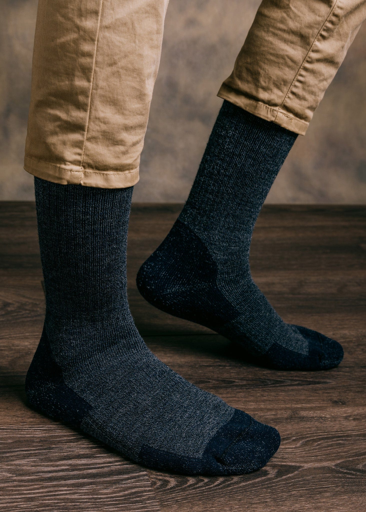 American Trench Socks charcoal / One Size The Wool Hiker Sock