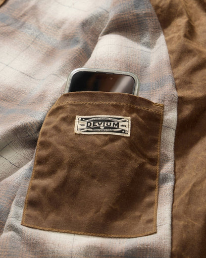 Devium Jacket Overdrive Waxed Canvas Trucker Jacket
