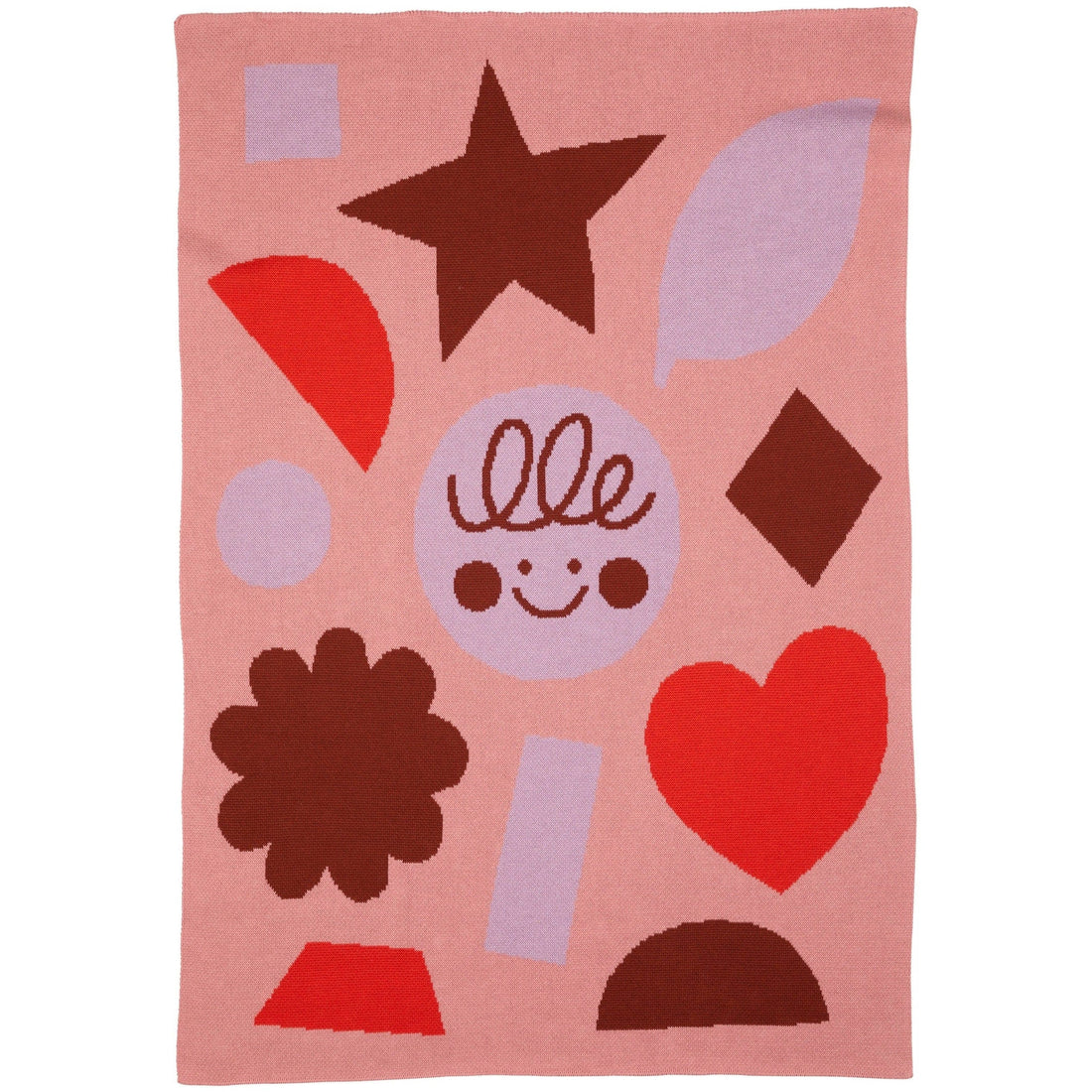 Biquette Baby Blanket Strawberry Jam in Organic Cotton Play &amp; Grow Baby Blanket   Biquette x The Steve Nash Foundation