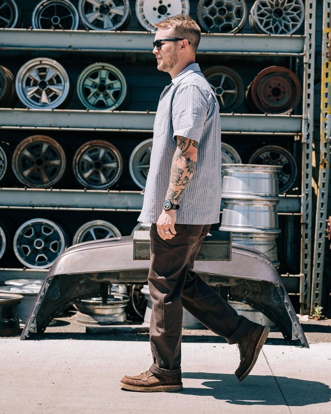 Devium Bottoms Proper Lite Canvas Pant