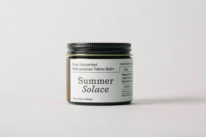 Summer Solace Tallow Tallow Balm Pure Unscented – Tallow Balm | Sensitive Skin