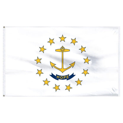 Flags Unlimited USA Nylon State Flags Rhode Island