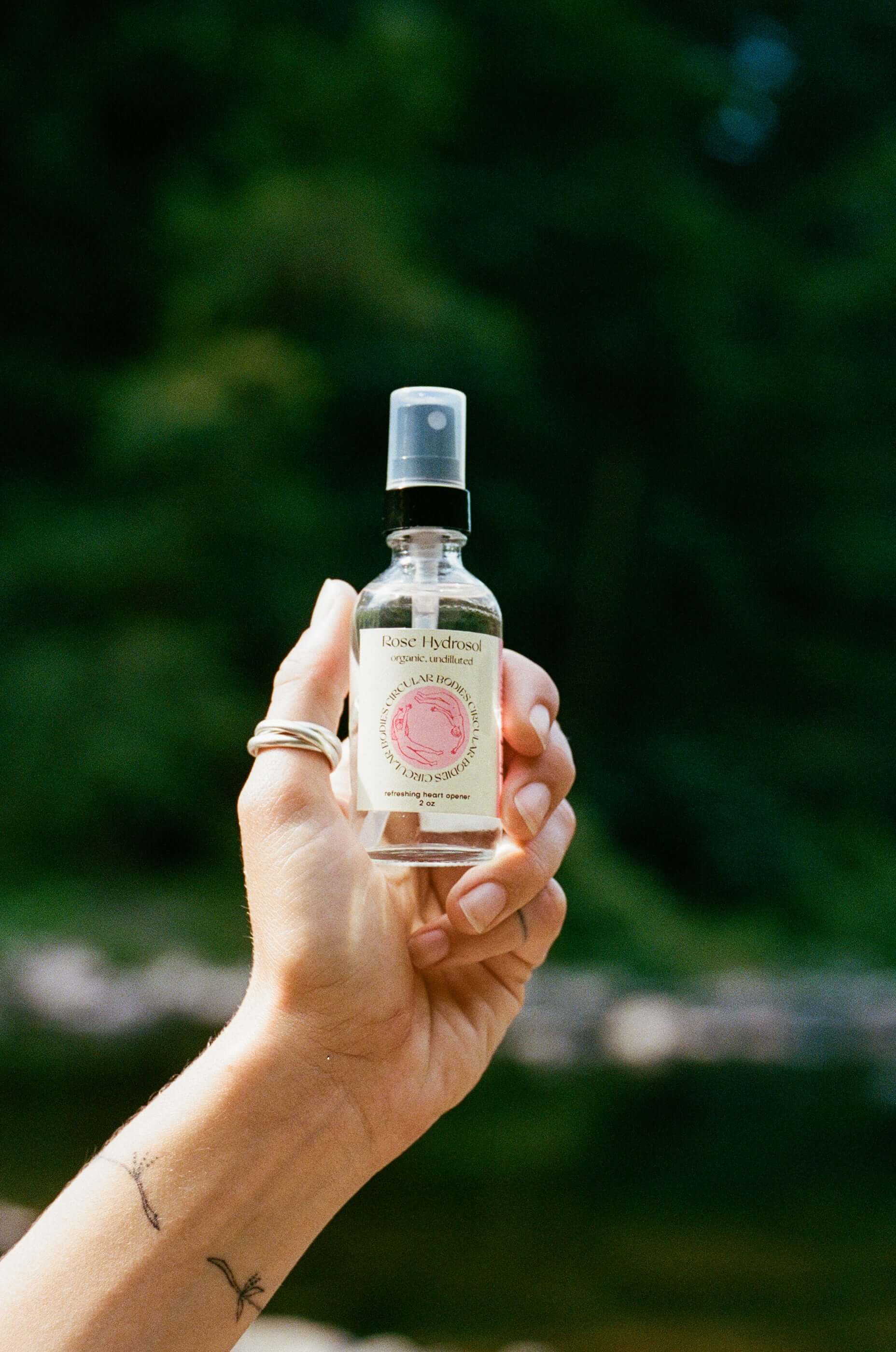 Circular Bodies face spray Organic Rose Facial Mist Hydrosol