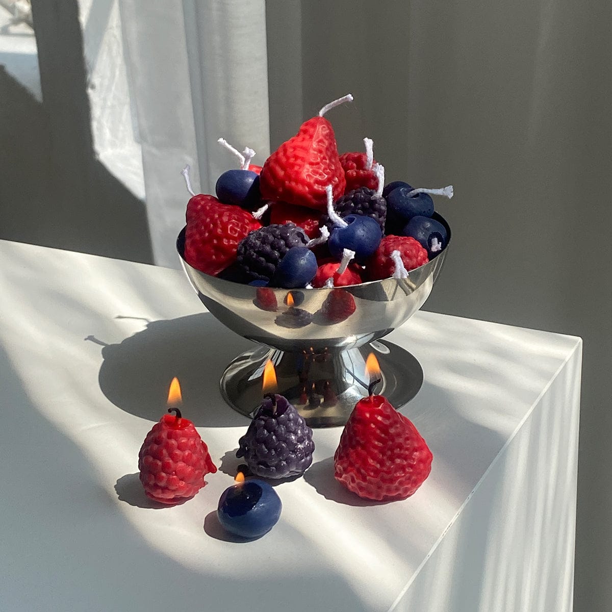 Scandles Farmers Markets Berry / 16 Pack Mixed Berry Candles - 16 Pack