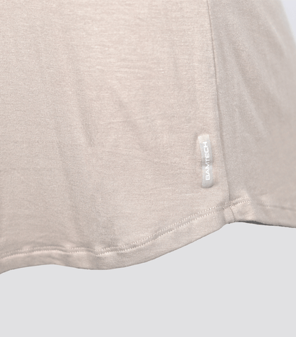 Bamtech Shirt Bamboo Swift Curve-Hem Tee - Black