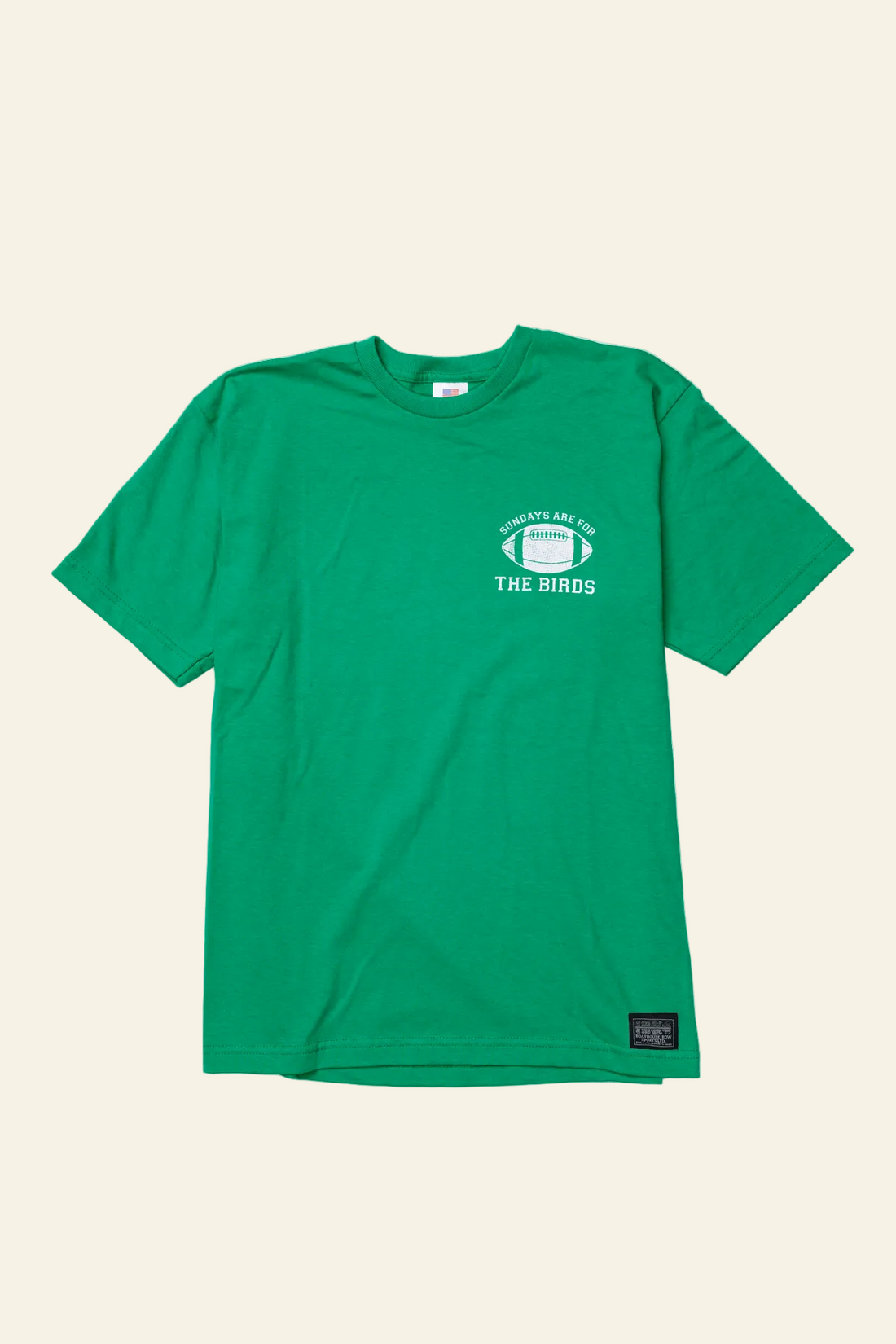 Boathouse active unisex t-shirts Kelly Green / X-Small "SUNDAYS ARE FOR THE BIRDS" T-SHIRT