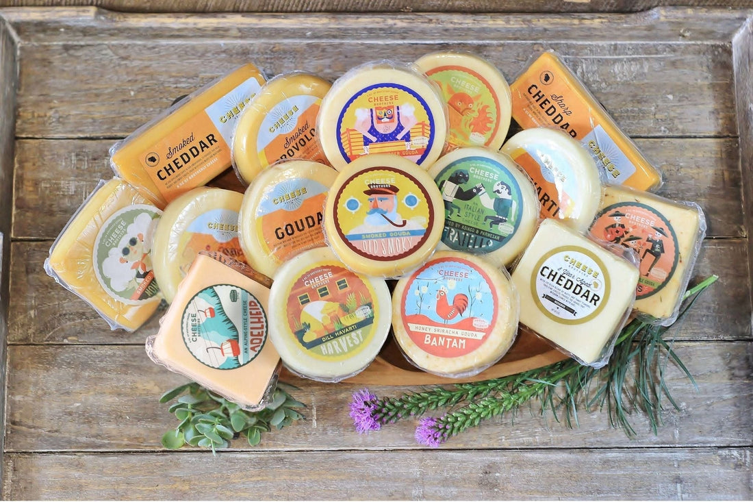 Cheese Brothers, Inc. Gifts and Bundles The Ultimate Wisconsin Cheese Sampler