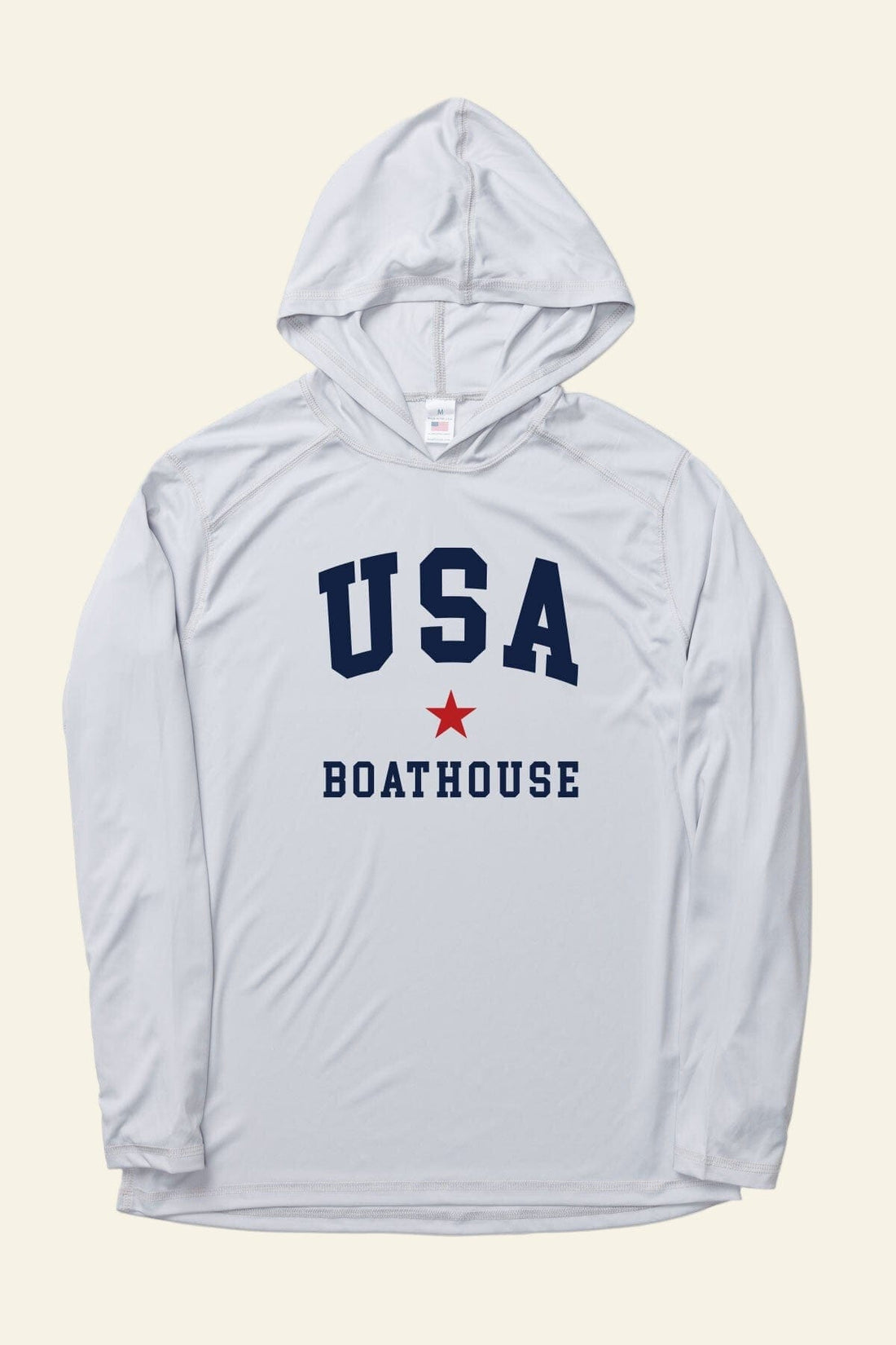 Boathouse sun protection long sleeve shirts Grey / Small Unisex UV Protection USA Long Sleeve Hoodie