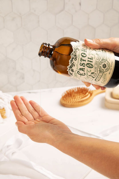 Roots and Leaves, LLC Organic Cold Pressed Hexane Free Castor Oil 16 oz